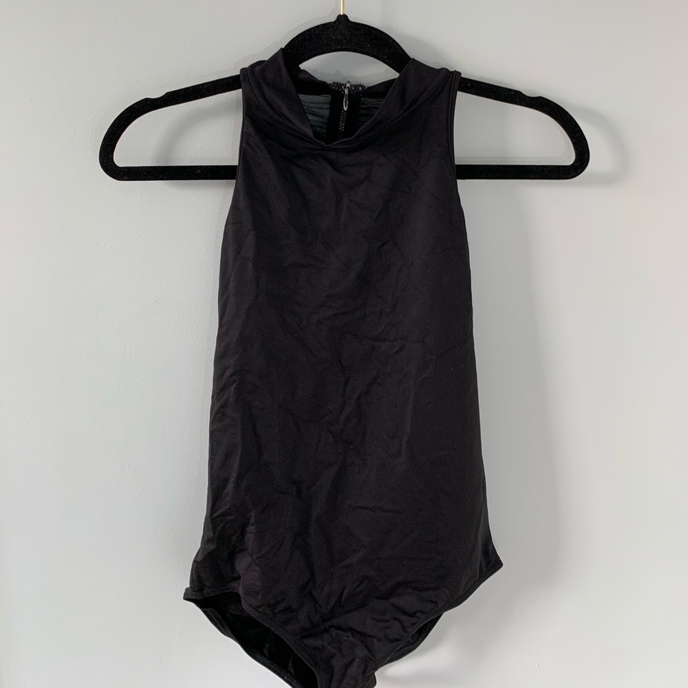Mirella High Neck Leotard